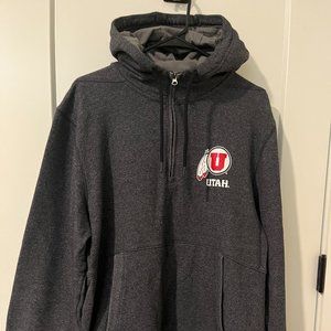 University of Utah Quarter Zip Hoodie